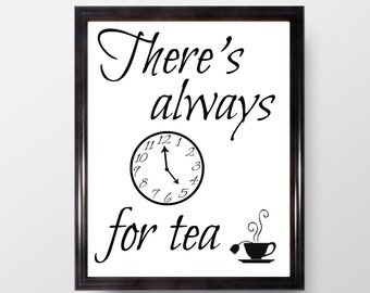 Tea time quotes | Etsy