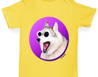 Boy's Googly Eyes Dog T-Shirt