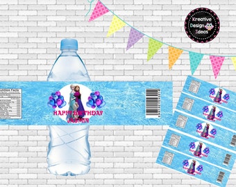 Free frozen party labels