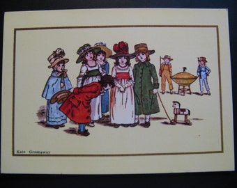 Vintage Card Kate Greenaway (1846-1901), 60 ...