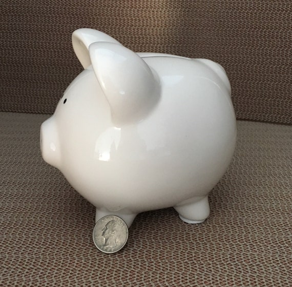 Small Piggy Bank Personalized Piggy Bank Ceramic Piggy Bank