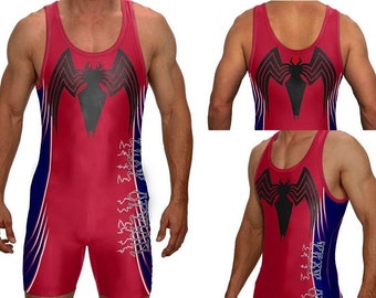 tie dye wrestling singlet