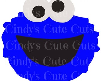 Cookie monster svg | Etsy