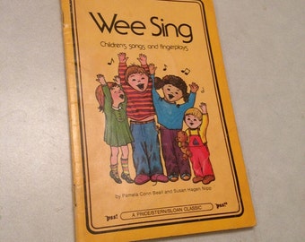 Wee sing book | Etsy