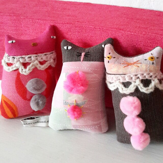 Handmade textile gifts for women & girls by materialised on Etsy