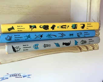 Set of 3 vintage children's story book collection