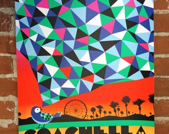 Coachella 2016 - Official Screenprinted Poster