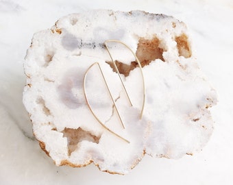 no. 628 - 14kt gold-filled threader hoops