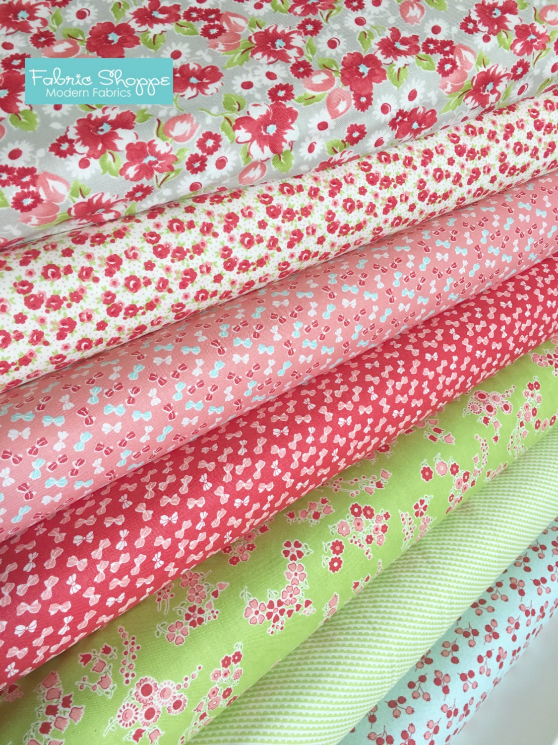 Little Ruby by Bonnie and Camille for Moda fabrics by FabricShoppe