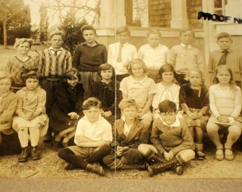2 Vintage School Class Photographs - 1920s or 1930s