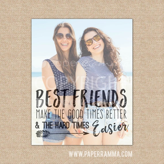 Birthday Gift for Her Best Friend Gift Best Friend Quotes