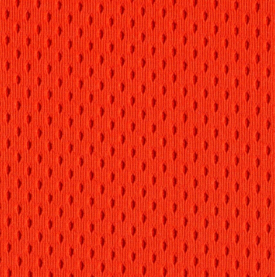 College Pro Football Stretch Mesh Jersey Polyester Fabric ORANGE ...