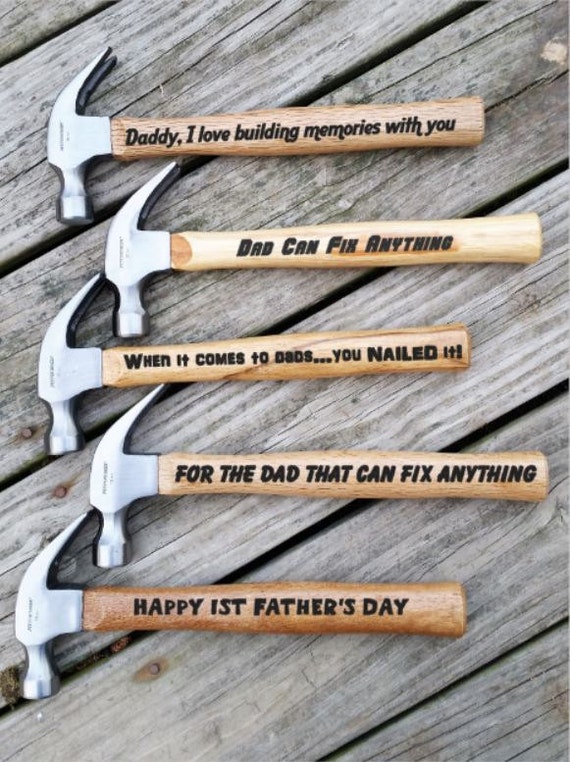 Personalized Hammers Hammer For Dad For by SarahJadeCreations