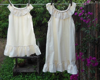Sweet Summer Nightgown Sleeveless Womens XS - XLg Custom made