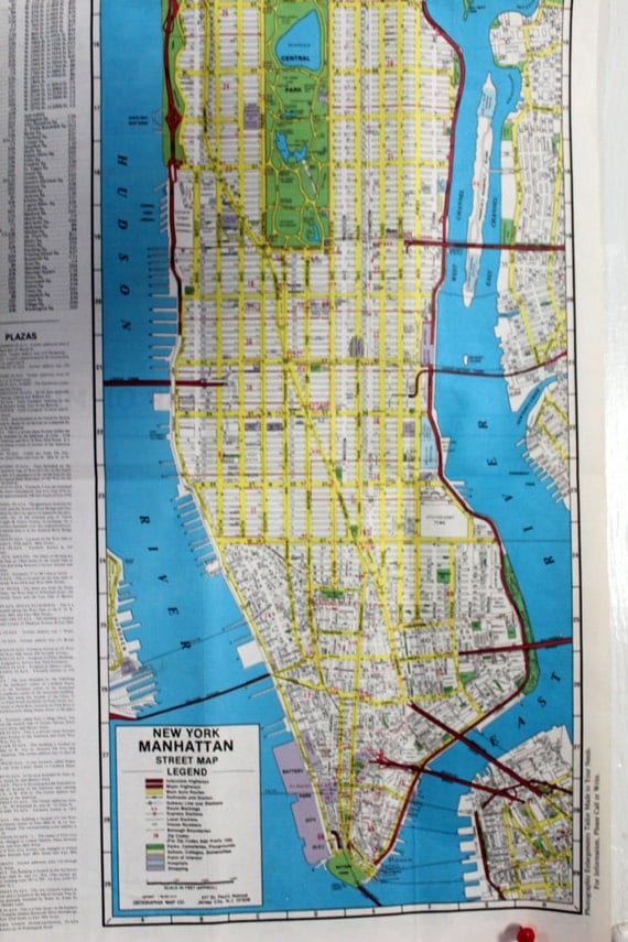 Manhattan Street Map Pdf