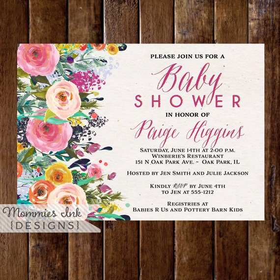 Come And Go Baby Shower Invitations 2