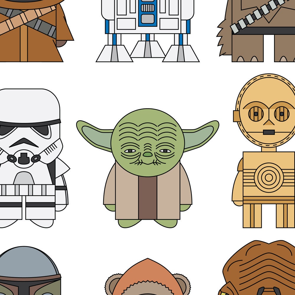 Star Wars By Mintparcel On Etsy