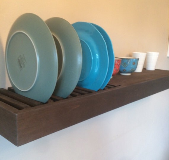 48 Rustic Floating Shelf Plate Shelf Kitchen