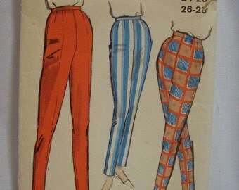 cigarette pants sewing pattern – Etsy UK