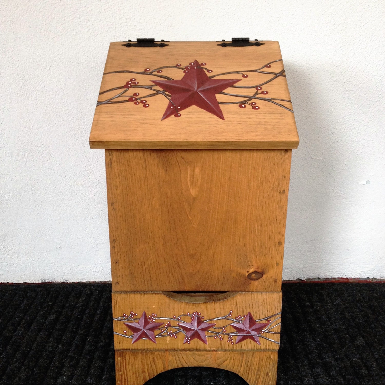 Potato Bin Potato and Onion Bin Rustic Potato Bin Rustic