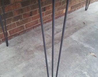 3-Rod Hairpin Legs Steel Legs Metal Hairpins Legs SET OF FOUR