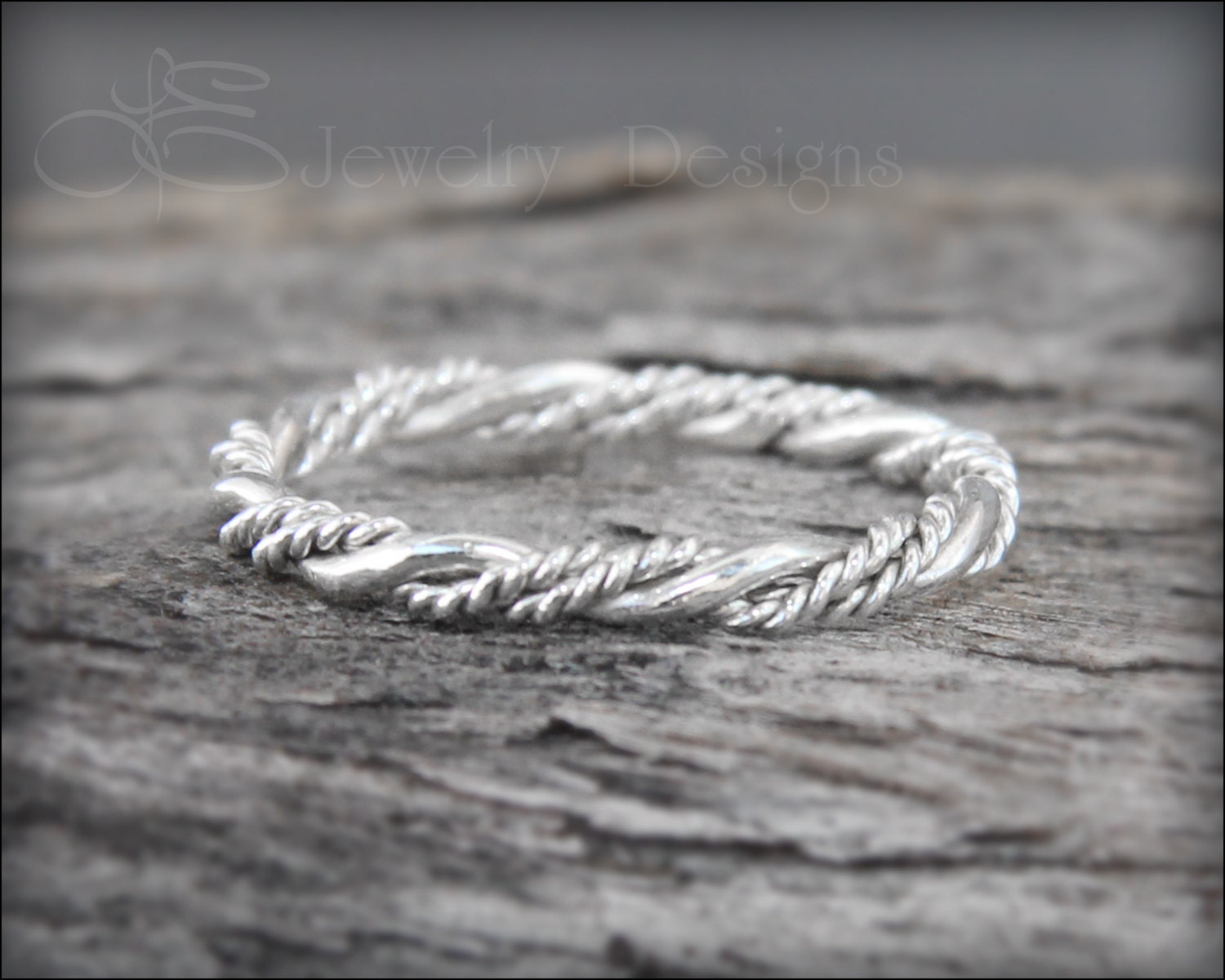 TWISTED ROPE RING sterling silver rope ring twisted ring