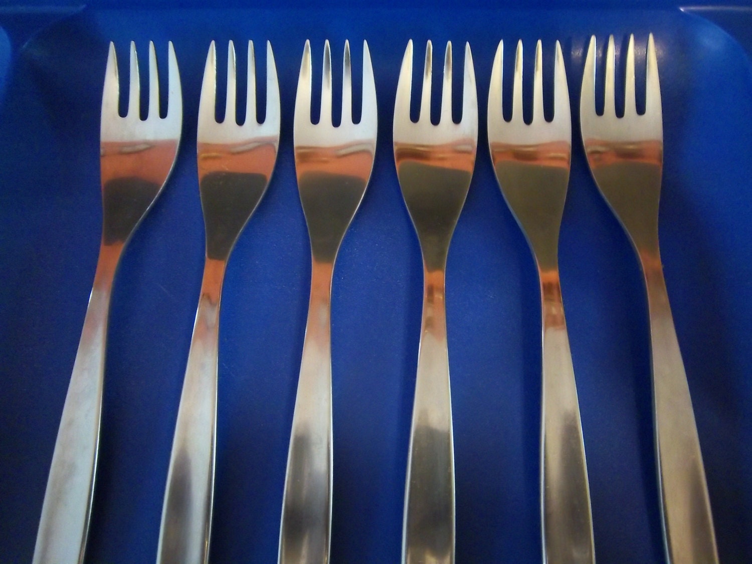 WMF Cromargan Germany Flatware Laurel Stainless Forks 7