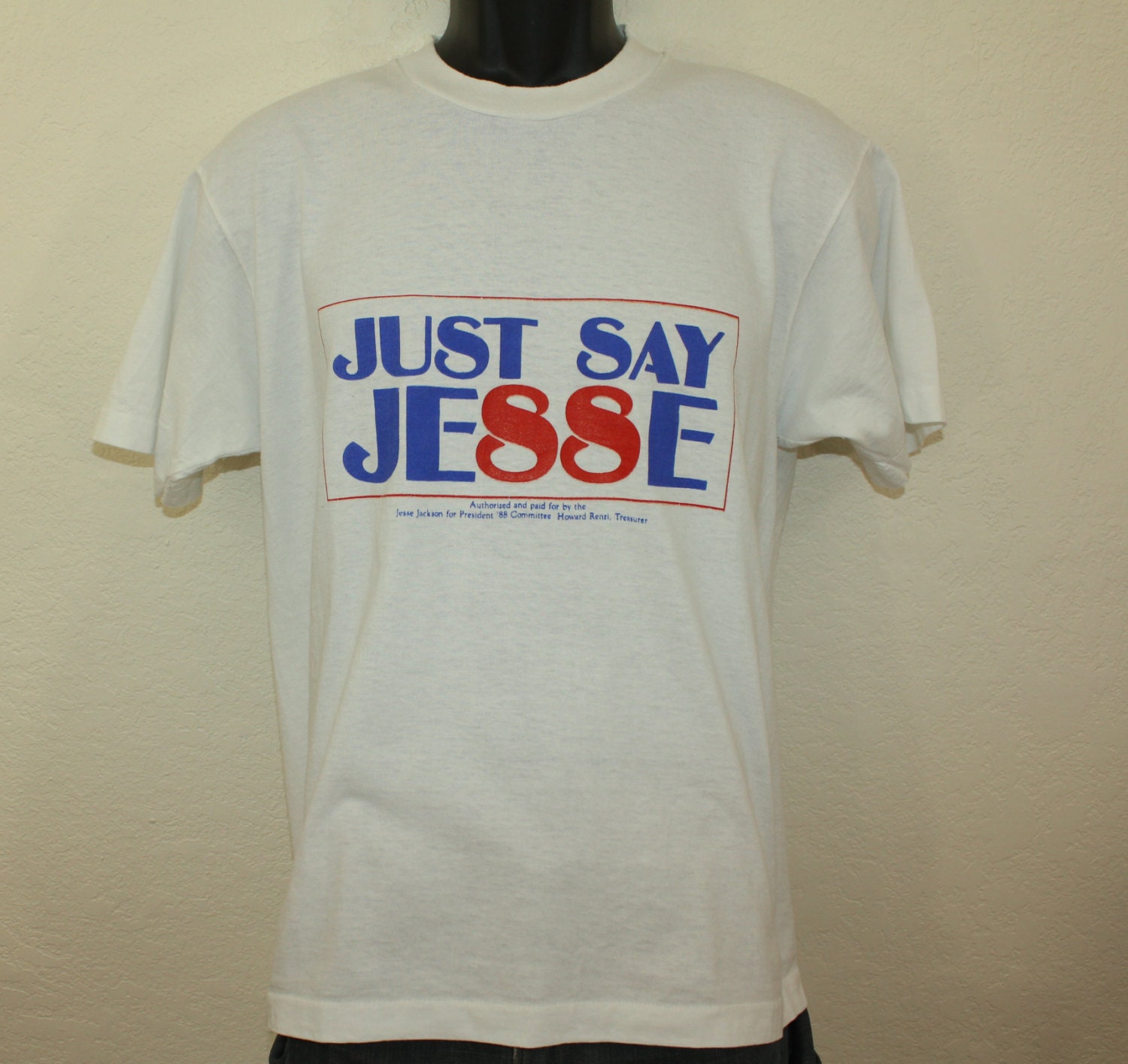 jesse jackson 1988 t shirt