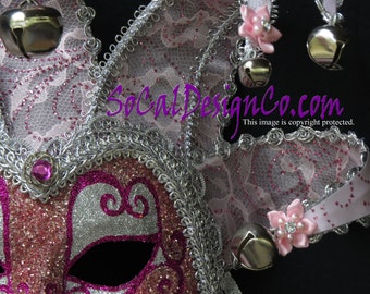 Mini Mask - Miniature Mask - Wedding Favor - Party Favor - Collectible Mask - Decorative Mask - Venetian Mask - Brooch Mask – Wall Art Mask