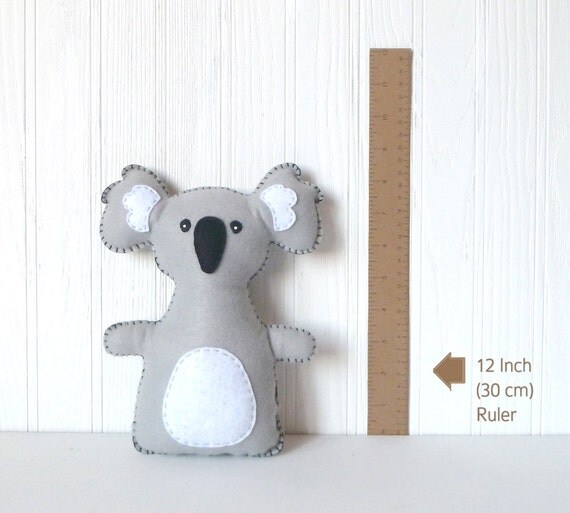 Koala Stuffed Animal Sewing Pattern Koala Hand Sewing