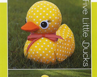 Five Little Ducks Stuffed Animal Pattern By Melly And Me