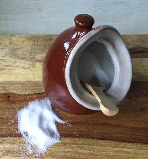 Ceramic Salt Cellar Pottery Salt Cellar Handmade Pottery