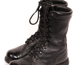 CORCORAN Captoe COMBAT Boots Women's Size 5 .5 M