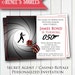 SPY Printable INVITATION Birthday Bachelor or by ReneesSoirees