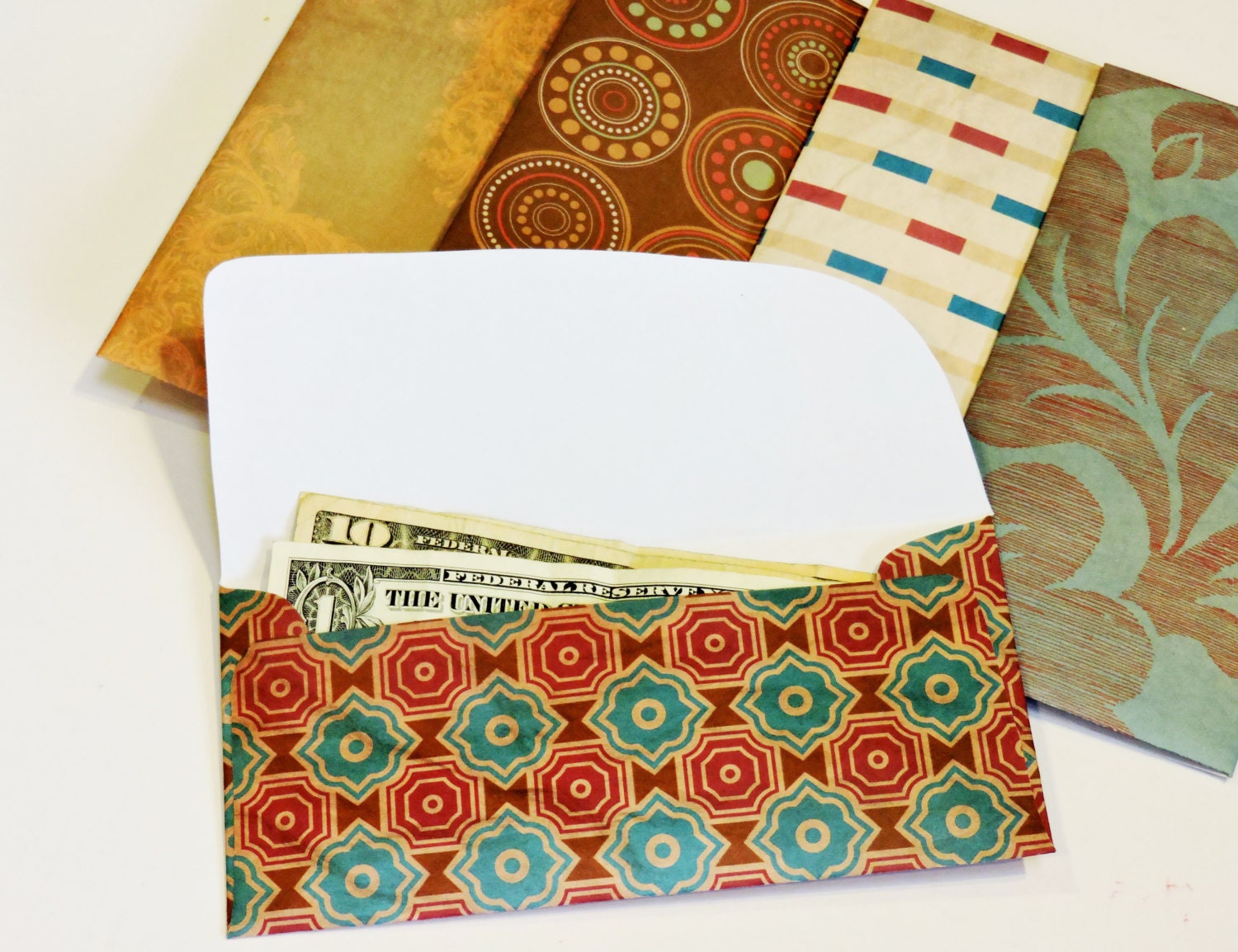 Decorative Bank Cash Envelopes Money Gift Holders Savings