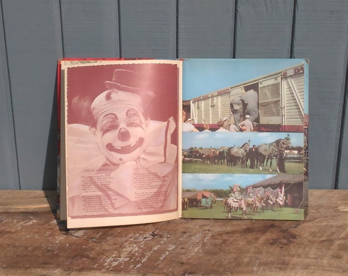 Vintage Circus Book Published 1961 - Vintage Circus Photos