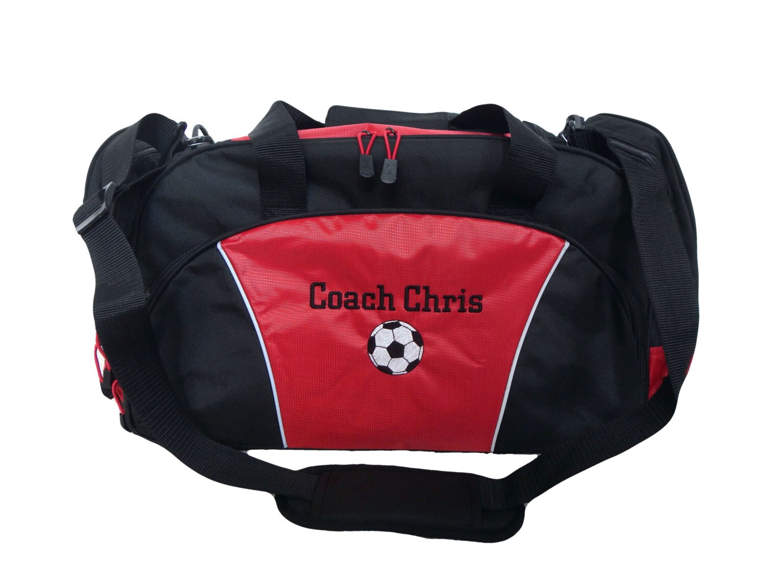 Duffel Bag Personalized SOCCER Football Coach Gift Mom Travel