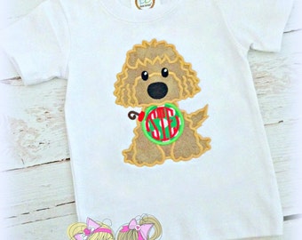 labradoodle christmas shirt