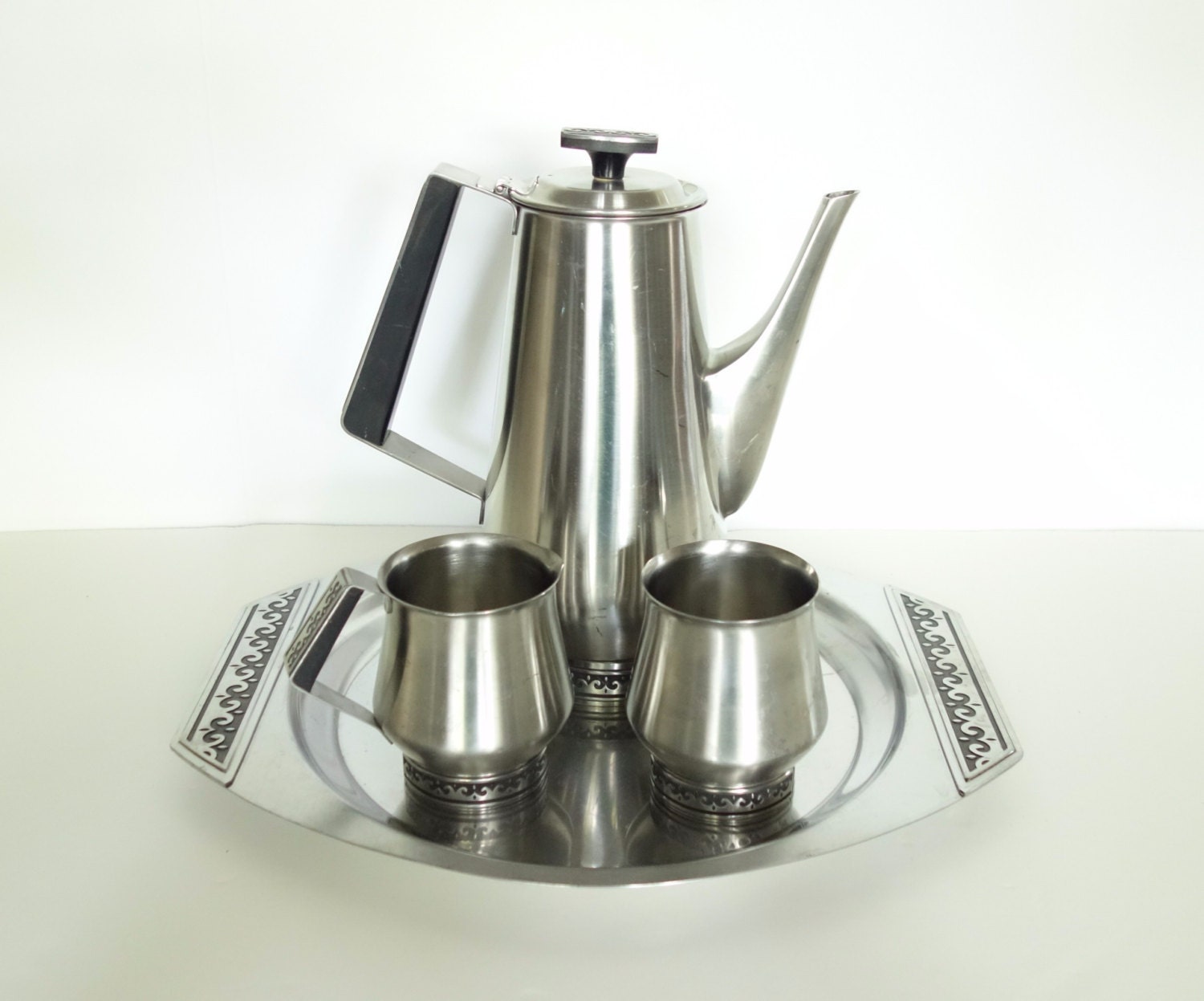Vintage Danish Modern Coffee Serving Set Mid Century Modern