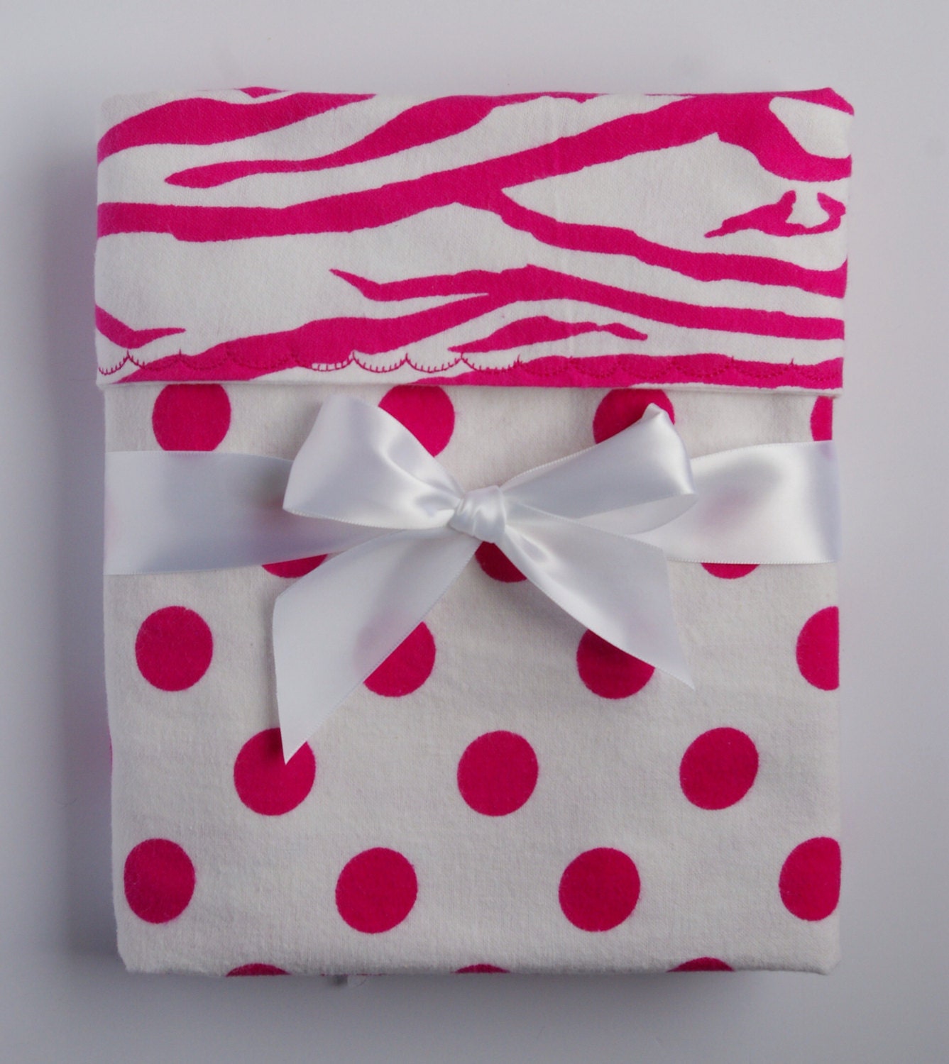 Girls flannel blanket pink zebra blanket receiving blanket