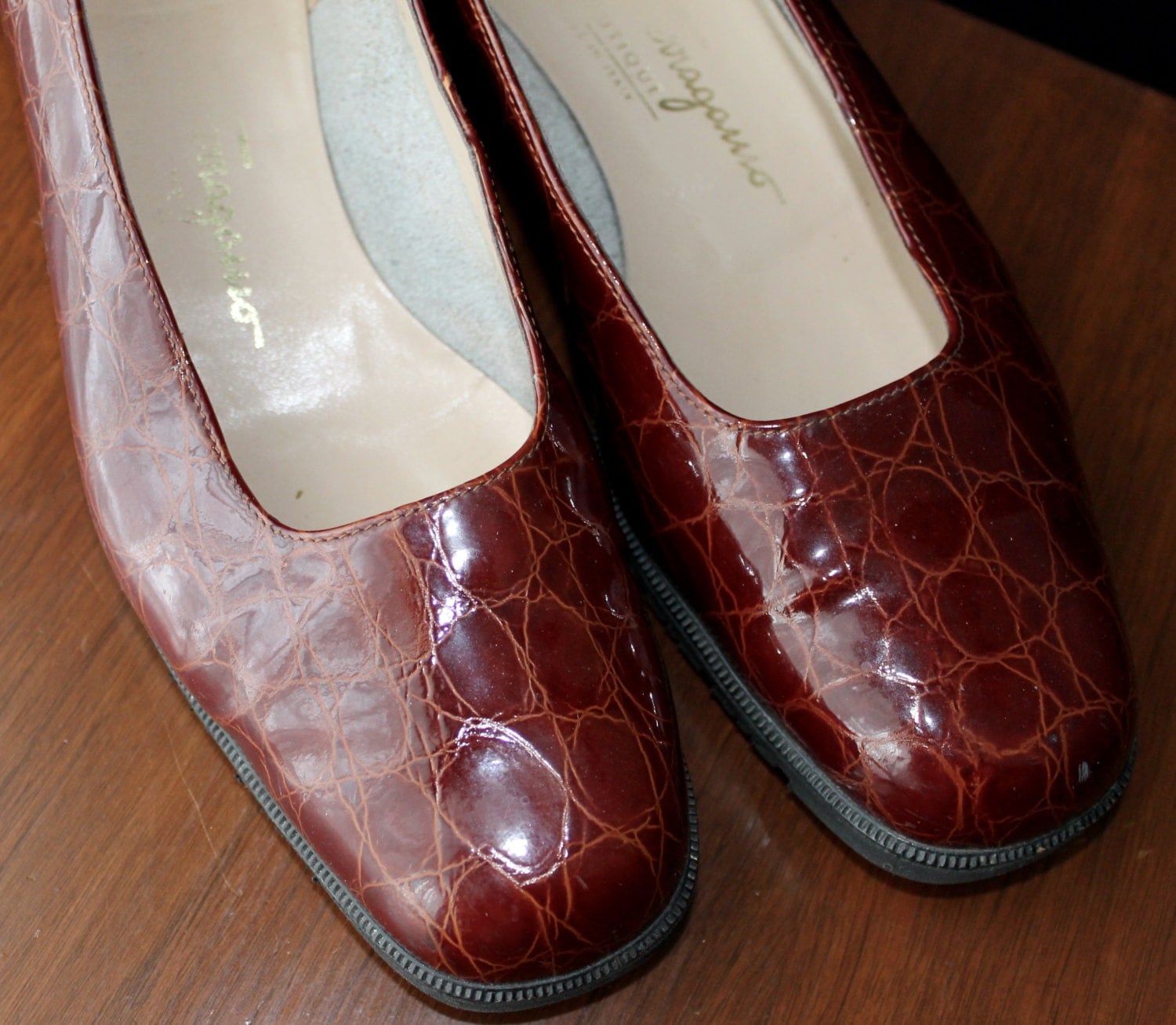 Vintage Salvatore Ferragamo Dress Shoes by NotMadeInChinaFinds