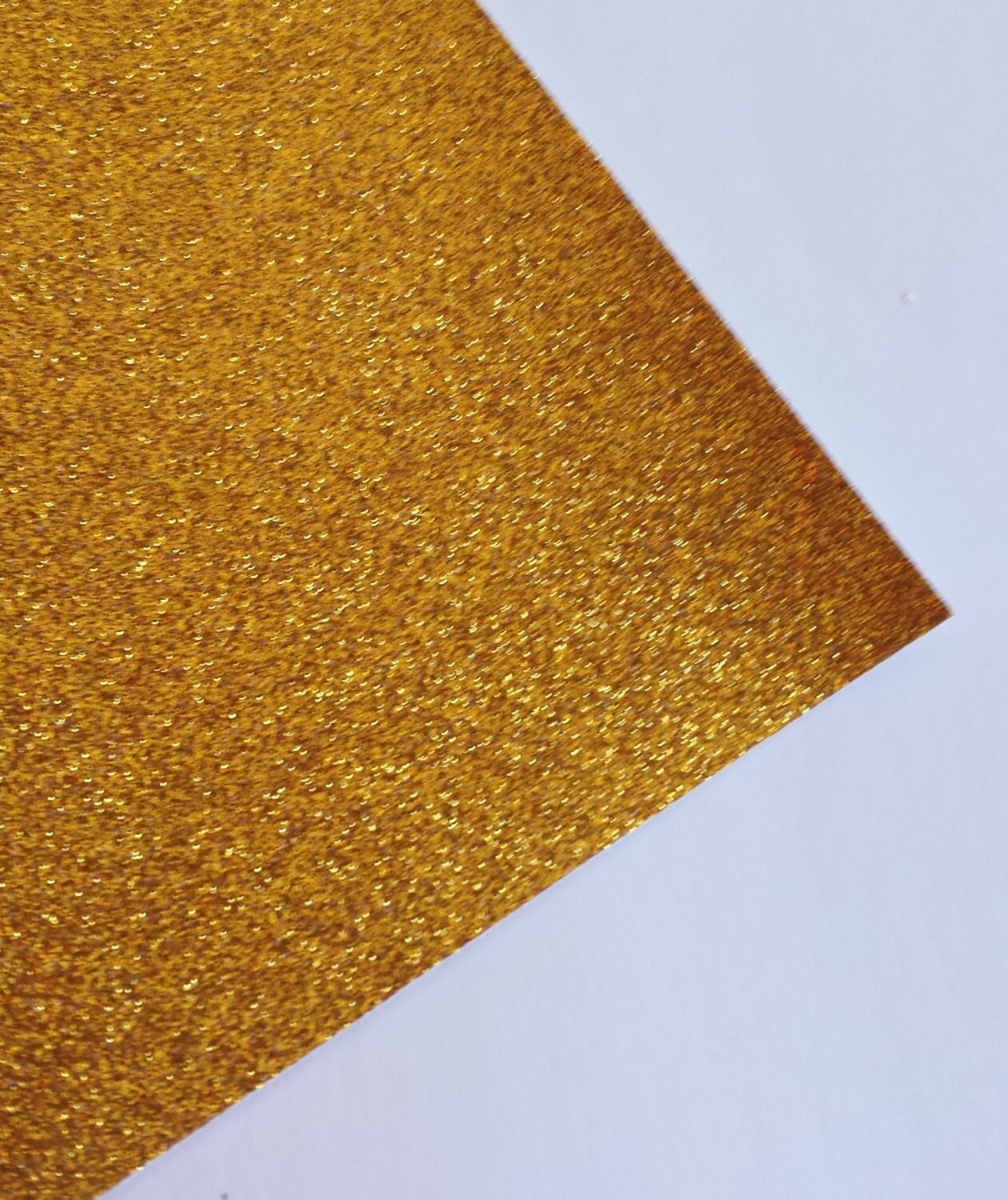 Sale 8x11 Yellow Gold Fine Glitter Fabric Sheet