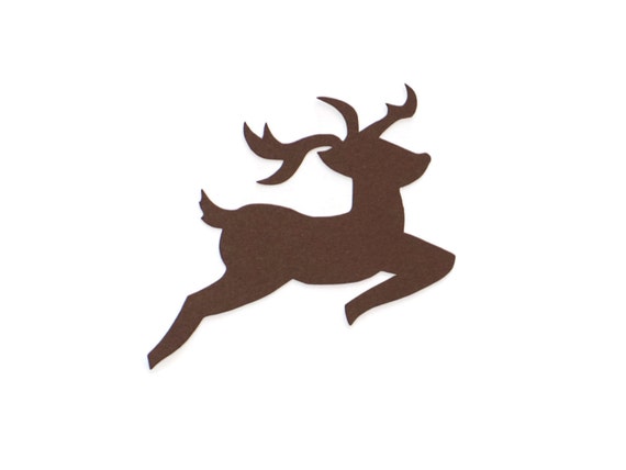 Reindeer Die Cuts Rudolph Die Cut Christmas by ScrappinTagsAndMore