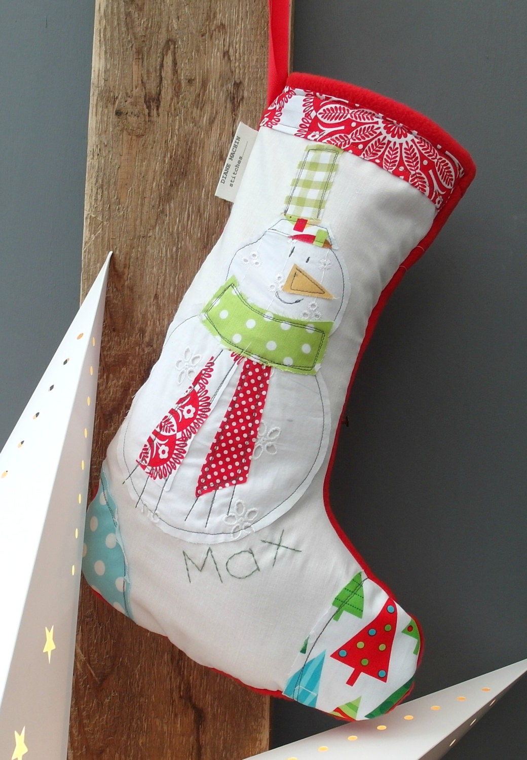 large snowman personalised personalized christmas stocking large snowman personalised personalized christmas stocking