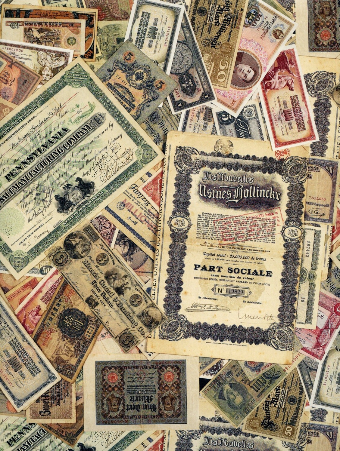 Money PAPER Money Gift Wrap Currency Paper International