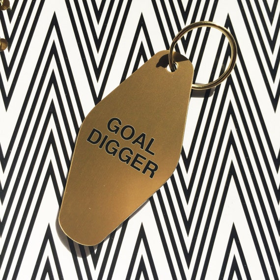 Goal Digger Keychain