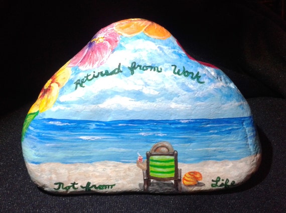 Rock Art/Custom/Personalized/Wedding/For Couple/Painted