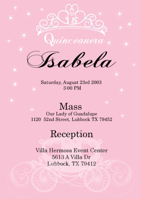 Quinceanera Invitations Verses In Spanish 10