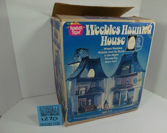 1970's Weebles Haunted House Box