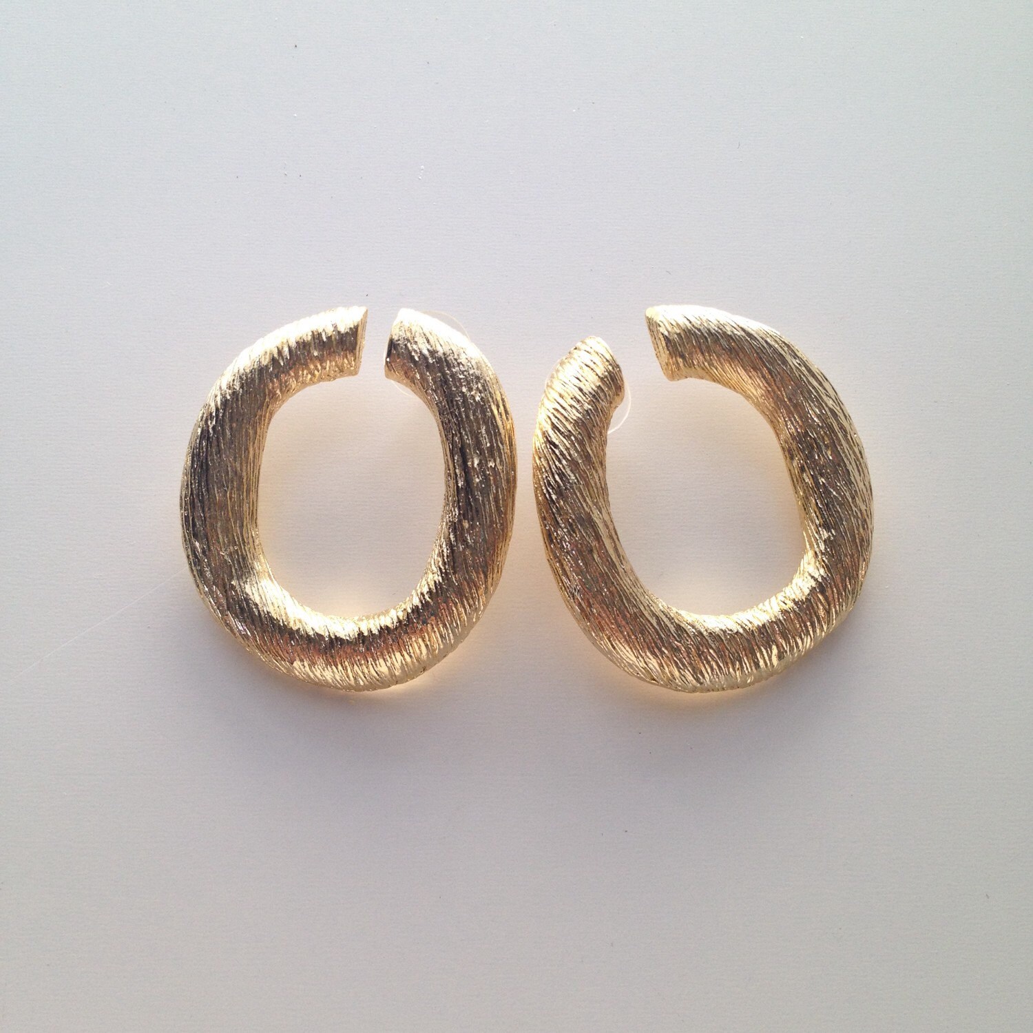 80s Earrings 80s Jewelry Statement Earrings Modernist